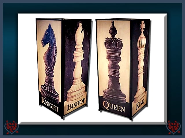 CHESS ~ SQUARE LAMP | Lighting