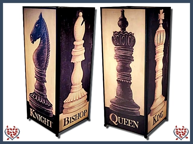 CHESS ~ SQUARE LAMP | Lighting