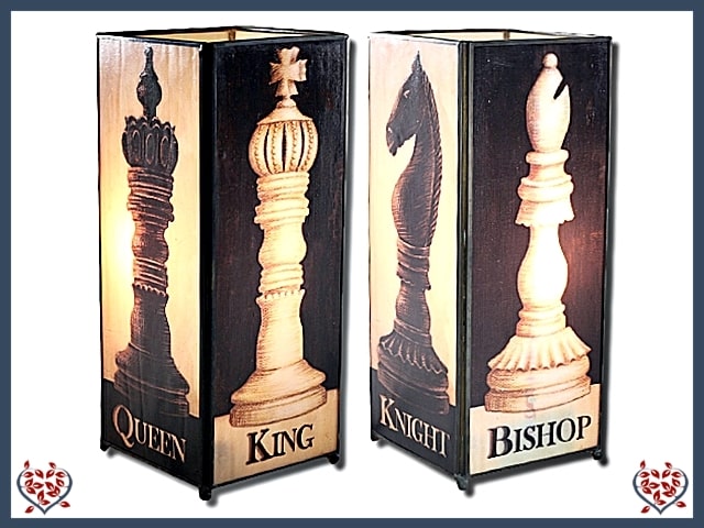 CHESS ~ SQUARE LAMP | Lighting