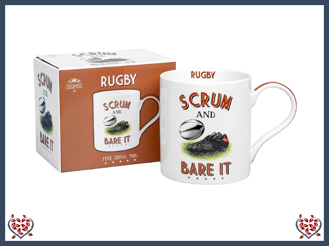 CHEEKY SPORT MUG ~ RUGBY | China, Glass and Ceramics