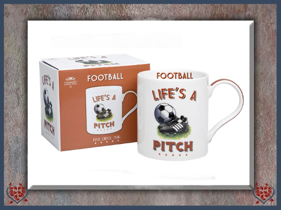 CHEEKY SPORT MUG ~ FOOTBALL | China, Glass and Ceramics