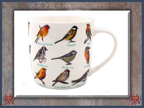 BIRDS MUG | Mugs - Paul Martyn Interiors