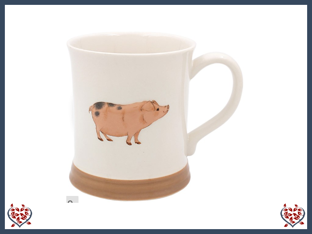 COUNTRY LIFE PIG MUG | China & Ceramics - Paul Martyn Interiors
