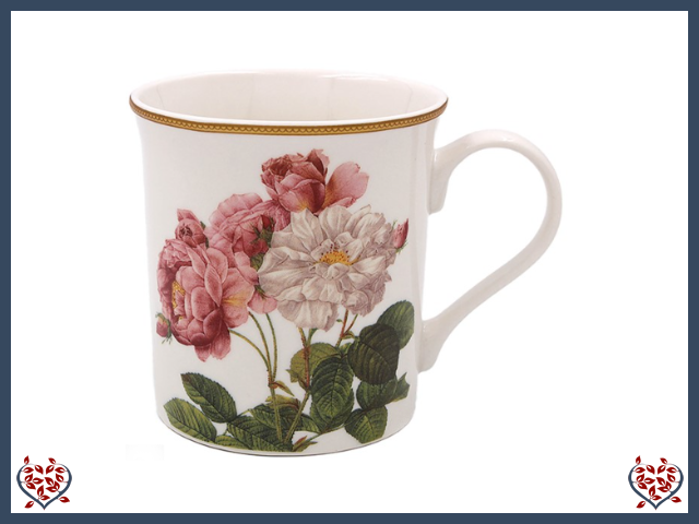 TRADITIONAL ROSE MUG | Mugs - Paul Martyn Interiors