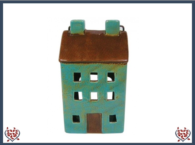CERAMIC COTTAGE LANTERN | Ceramic - Paul Martyn Interiors