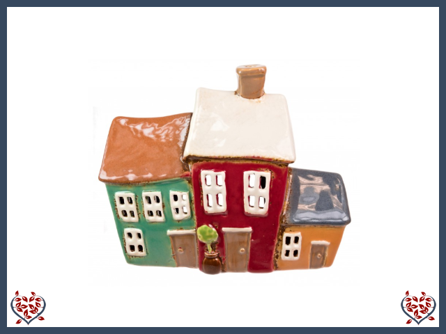 CERAMIC TEALIGHT HOUSES | Ceramic