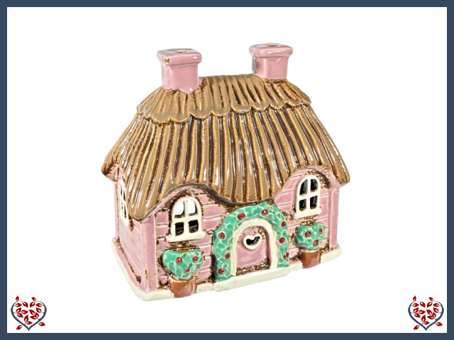 CERAMIC COTTAGE TEALIGHT | Ceramic - Paul Martyn Interiors