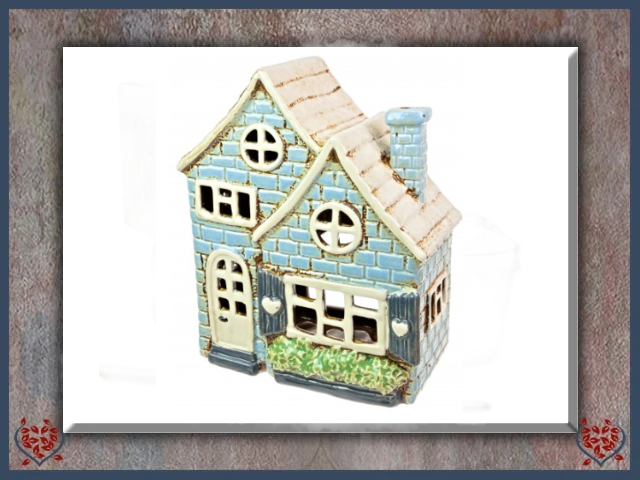CERAMIC TEALIGHT HOUSE  | China, Glass and Ceramics