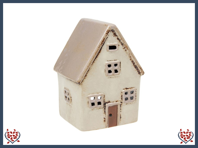 CERAMIC TEALIGHT VILLAGE POTTERY HOUSE | Ceramic - Paul Martyn Interiors