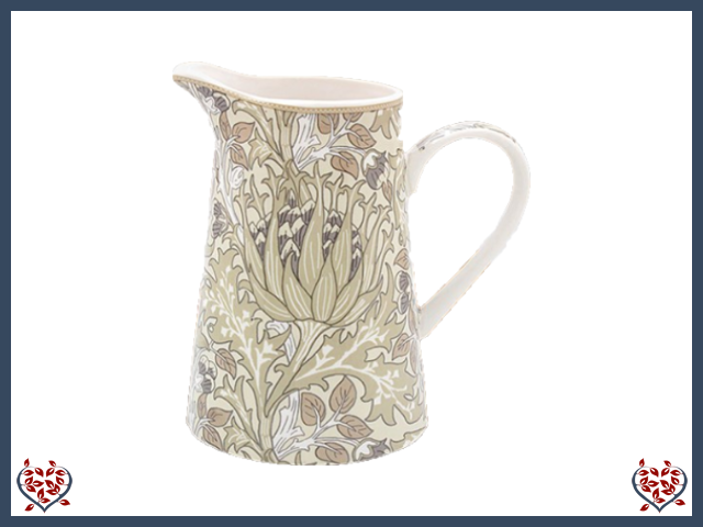 WILLIAM MORRIS ARTICHOKE JUG MEDIUM | Mugs - Paul Martyn Interiors