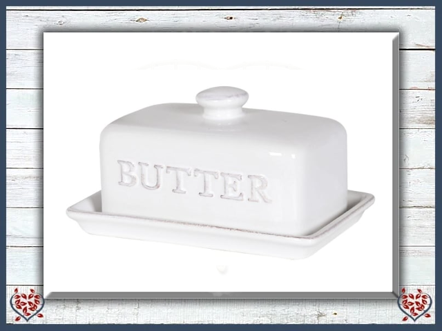 CERAMIC BUTTER DISH | Kitchenware - Paul Martyn Interiors