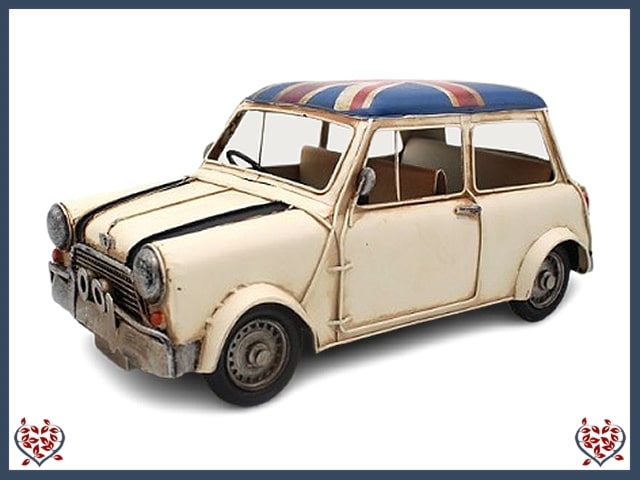 VINTAGE RALLY MINI ~ METAL  | Men's gifts