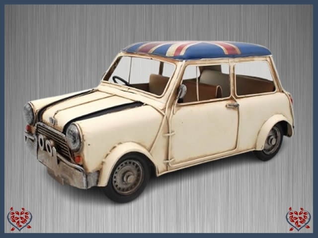 VINTAGE RALLY MINI ~ METAL  | Men's gifts