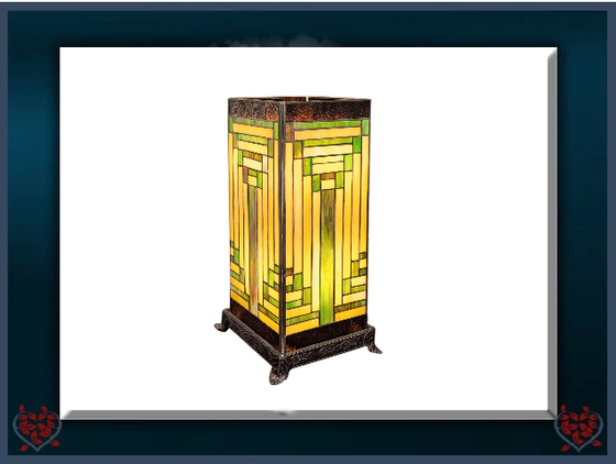 ART DECO ~ SQUARE LAMP | Lighting