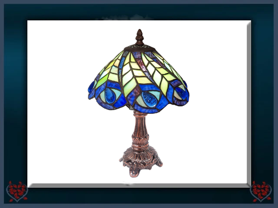 PEACOCK ~ TABLE LAMP | Lighting - Paul Martyn Interiors