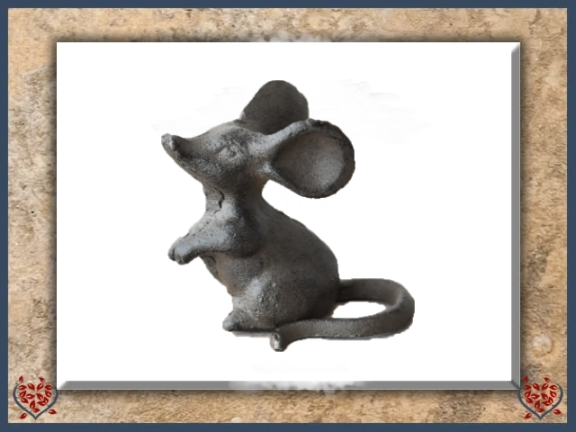 MOUSE (CAST IRON) | Decor