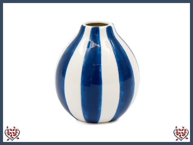 BLUE STRIPE VASE | China, Glass and Ceramics