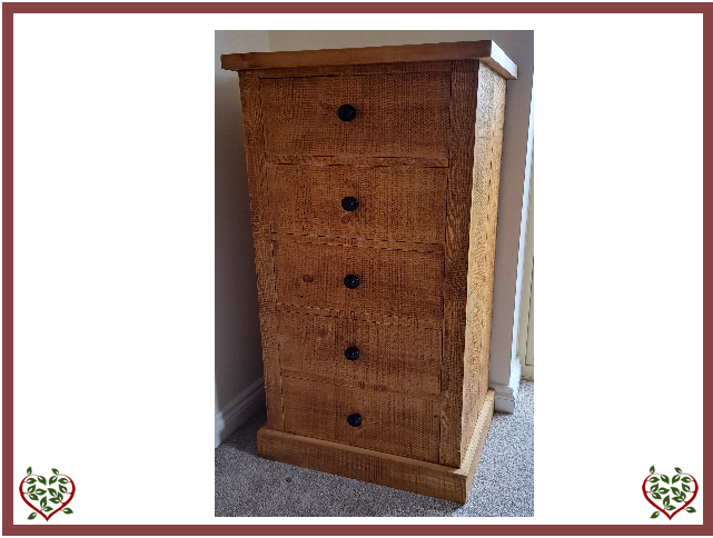 RUSTIC FINISH WARDROBE