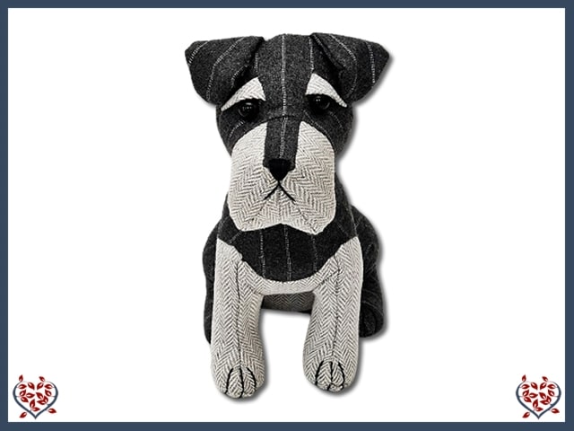 CHESTER SCHNAUZER DOORSTOP | Doorstops & Draught Excluders - Paul Martyn Interiors