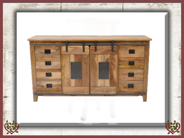 JUPITER 8 DRAWER SIDEBOARD ~ JUPITER COLLECTION