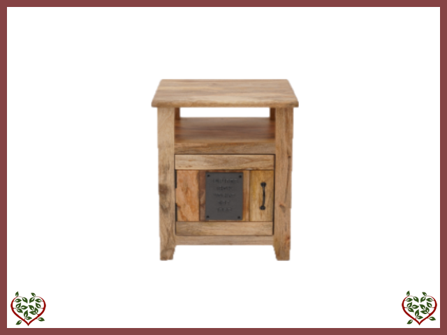 JUPITER 1 DOOR SIDE TABLE ~ JUPITER COLLECTION