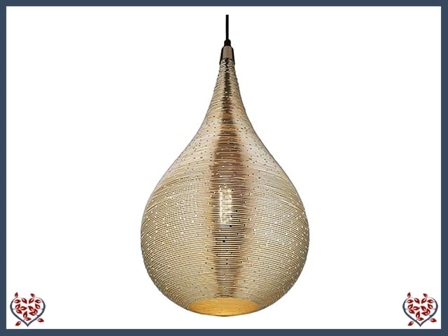 COIL PENDANT LAMP (LARGE) | Lighting - Paul Martyn Interiors