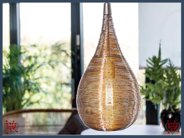 COIL PENDANT LAMP (LARGE) | Lighting - Paul Martyn Interiors