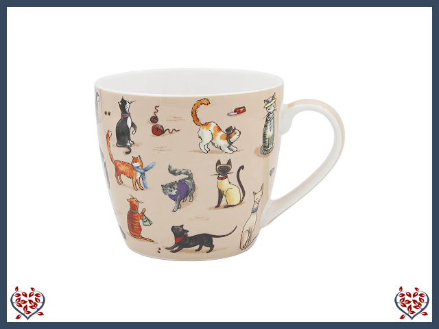 KITTY CATS BREAKFAST MUG | China, Glass and Ceramics