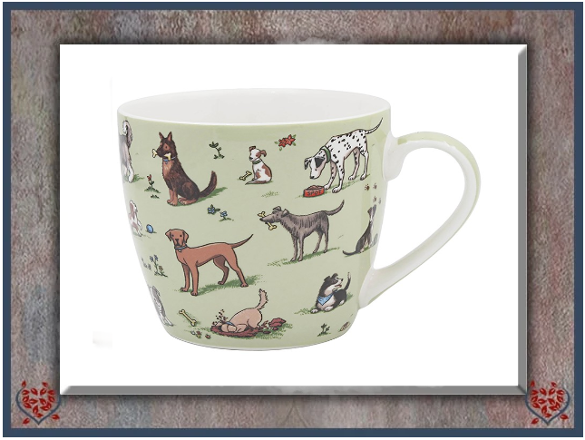 HOT DOGS BREAKFAST MUG | China, Glass and Ceramics