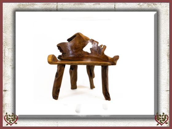 WOODLAND TEAK ROOT CHAIR ~  NATURES WAY COLLECTION