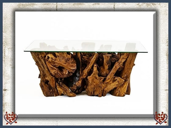 TEAK ROOT COFFEE TABLE ~ WOODLAND COLLECTION - Paul Martyn Interiors