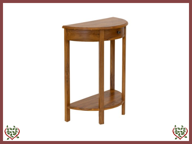 HALF MOON TABLE ~ TEAK COLLECTION