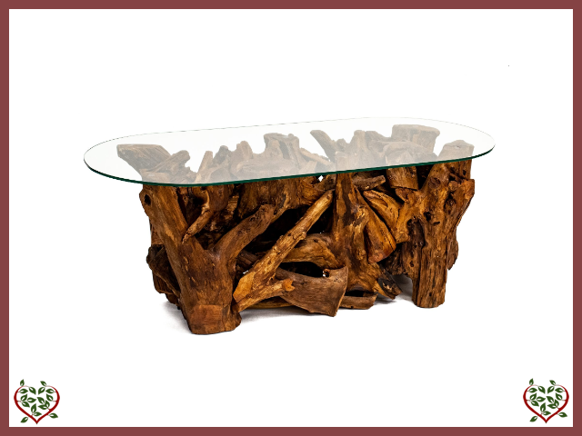 OVAL COFFEE TABLE ~ WOODLAND COLLECTION
