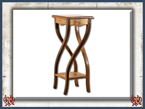 CHESTERFIELD PLANT STAND ~ TEAK COLLECTION - Paul Martyn Interiors