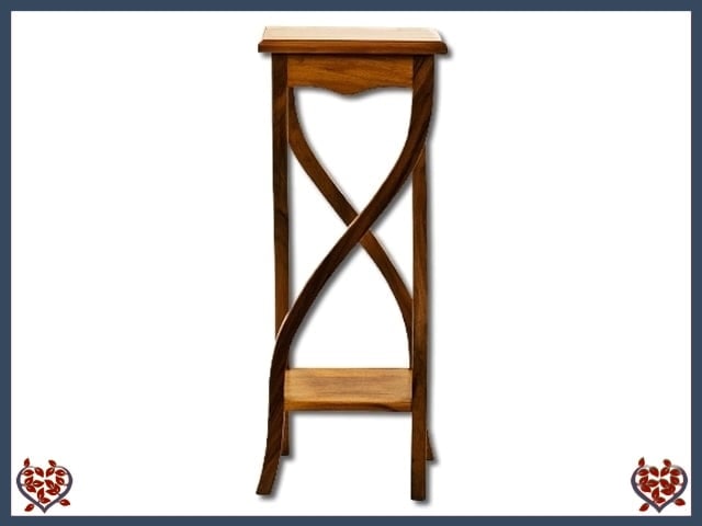 CHESTERFIELD PLANT STAND ~ TEAK COLLECTION - Paul Martyn Interiors