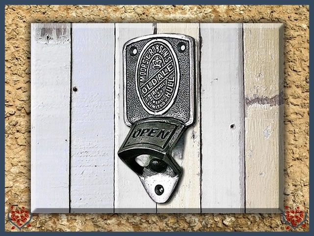 BOTTLE OPENER MOORS & ROBSON ALES | Bottle Opener
