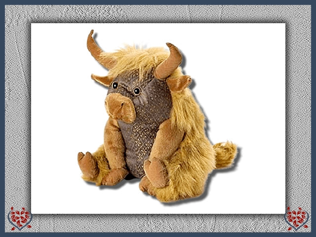 DOORSTOP ~ ANGUS - (HIGHLAND COW) | Doorstops & Draught Excluders