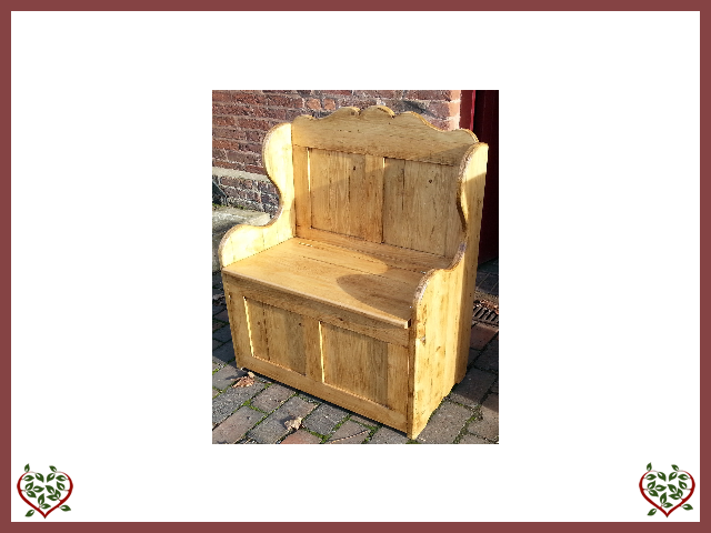 RECLAIMED HALL SEAT~ MADE TO MEASURE