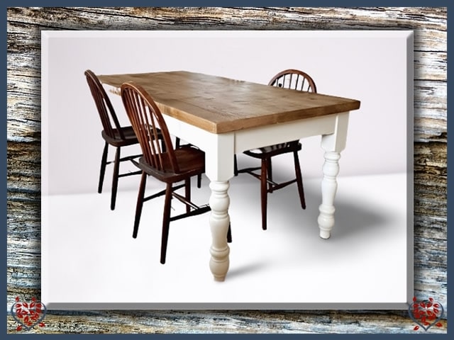 DINING TABLE | PAINTED RUSTIQUE - Paul Martyn Furniture