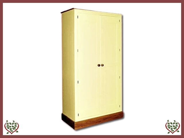 PAINTED DOUBLE WARDROBE | SHAKER COLLECTION - Paul Martyn Furniture