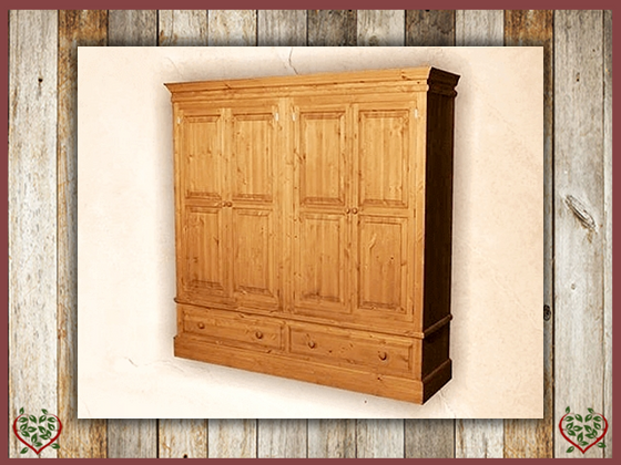 EDWARDIAN QUAD WARDROBE | Paul Martyn Furniture UK