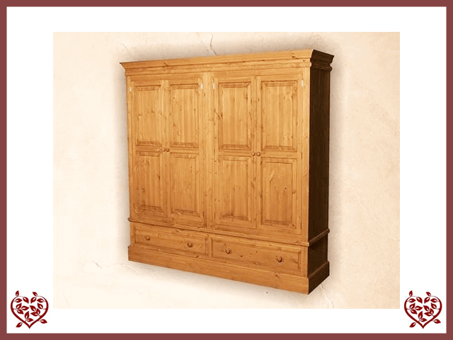 EDWARDIAN QUAD WARDROBE | Paul Martyn Furniture UK