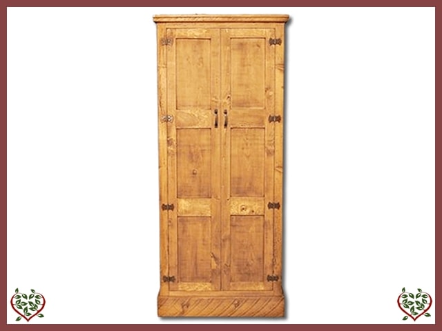 RUSTIQUE SINGLE WARDROBE | Paul Martyn Furniture UK