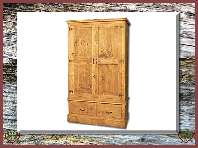 RUSTIQUE DOUBLE WARDROBE | Paul Martyn Furniture UK