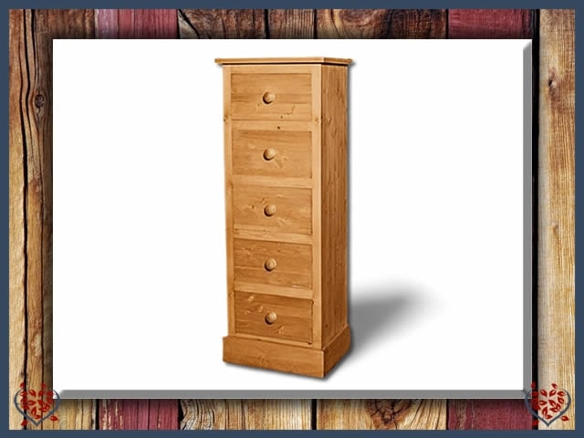 SHAKER PINE WELLINGTON CHEST | Paul Martyn Furniture UK