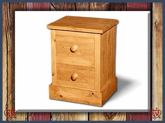 SHAKER PINE BEDSIDE CHEST | Paul Martyn Furniture UK