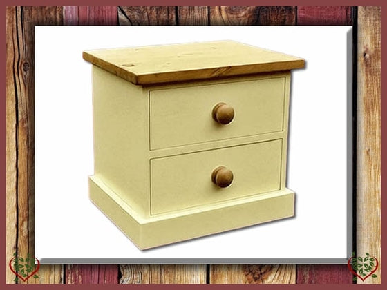 PAINTED BEDSIDE CHEST | SHAKER COLLECTION - Paul Martyn Furniture