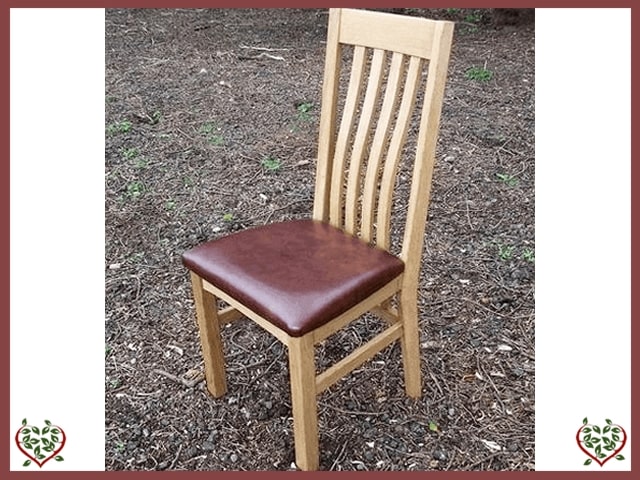 HARRINGTON OAK CHAIR | Paul Martyn Furniture UK