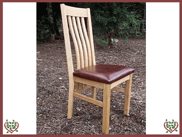 HARRINGTON OAK CHAIR | Paul Martyn Furniture UK