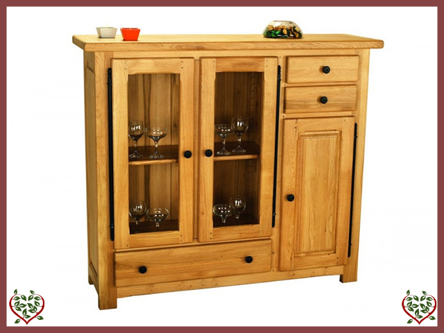 COUNTRY OAK HIGHBOARD | Paul Martyn Furniture UK